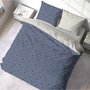 Voir la diapositive 2 : Home collection Parure de couette 3pcs 240x220cm microfibre ania