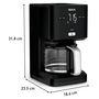 Voir la diapositive 4 : TEFAL Cafetière filtre CM600810 SMARTN LIGHT