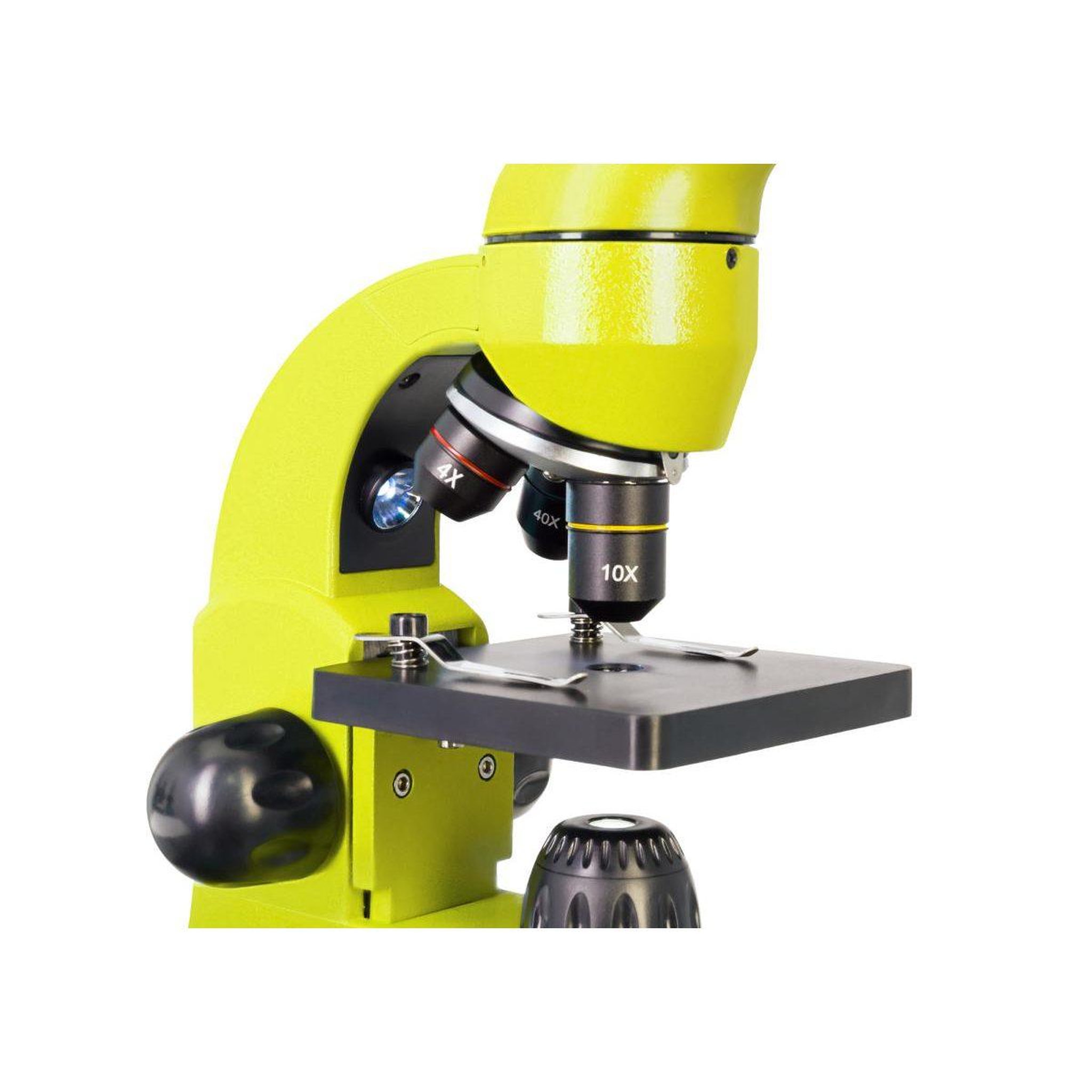 Voir la diapositive 5 : LEVENHUK Microscope  rainbow 50l plus lime (en)