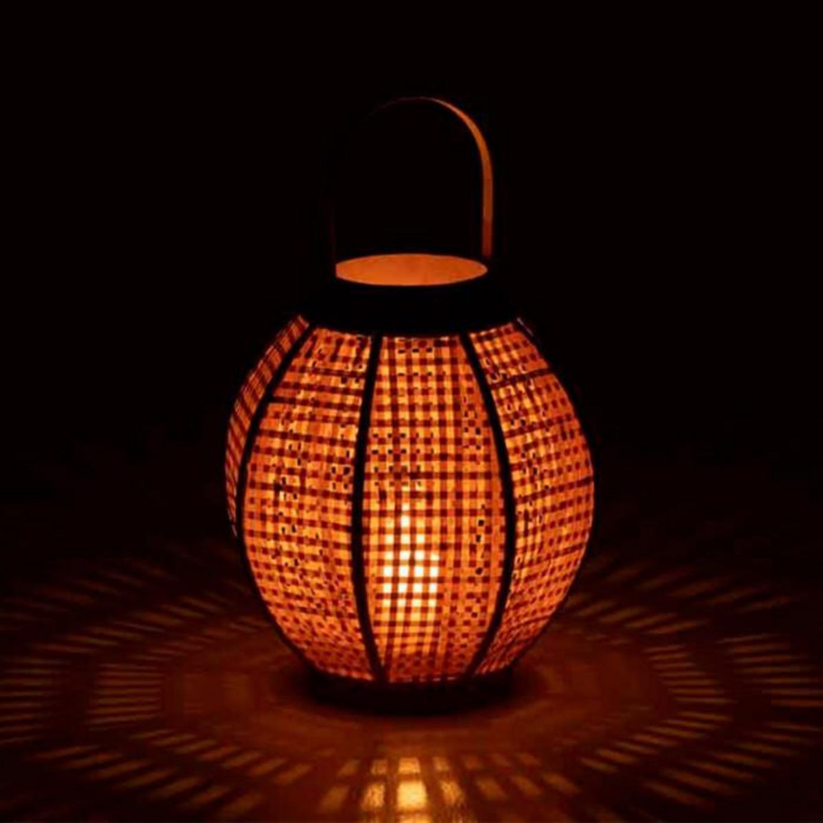 Paris Prix Lanterne en Bambou  Fernando  34cm Naturel