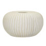 Voir la diapositive 1 : Paris Prix Vase Design Rainuré  Icicle  40cm Crème