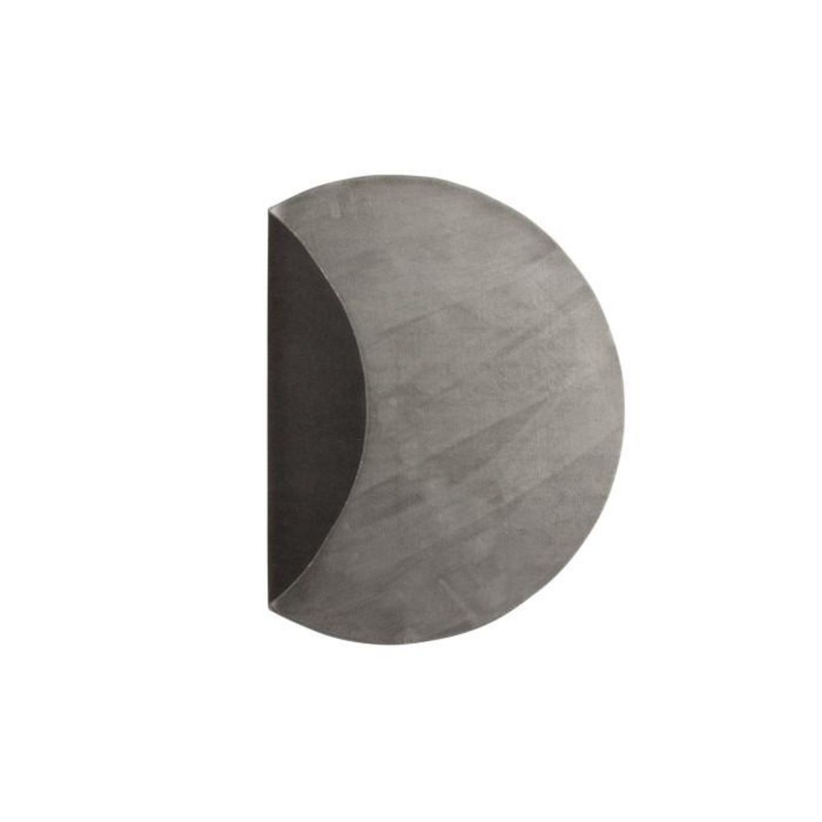 Paris Prix Tapis Rond Uni  Blanca  200cm Gris Clair