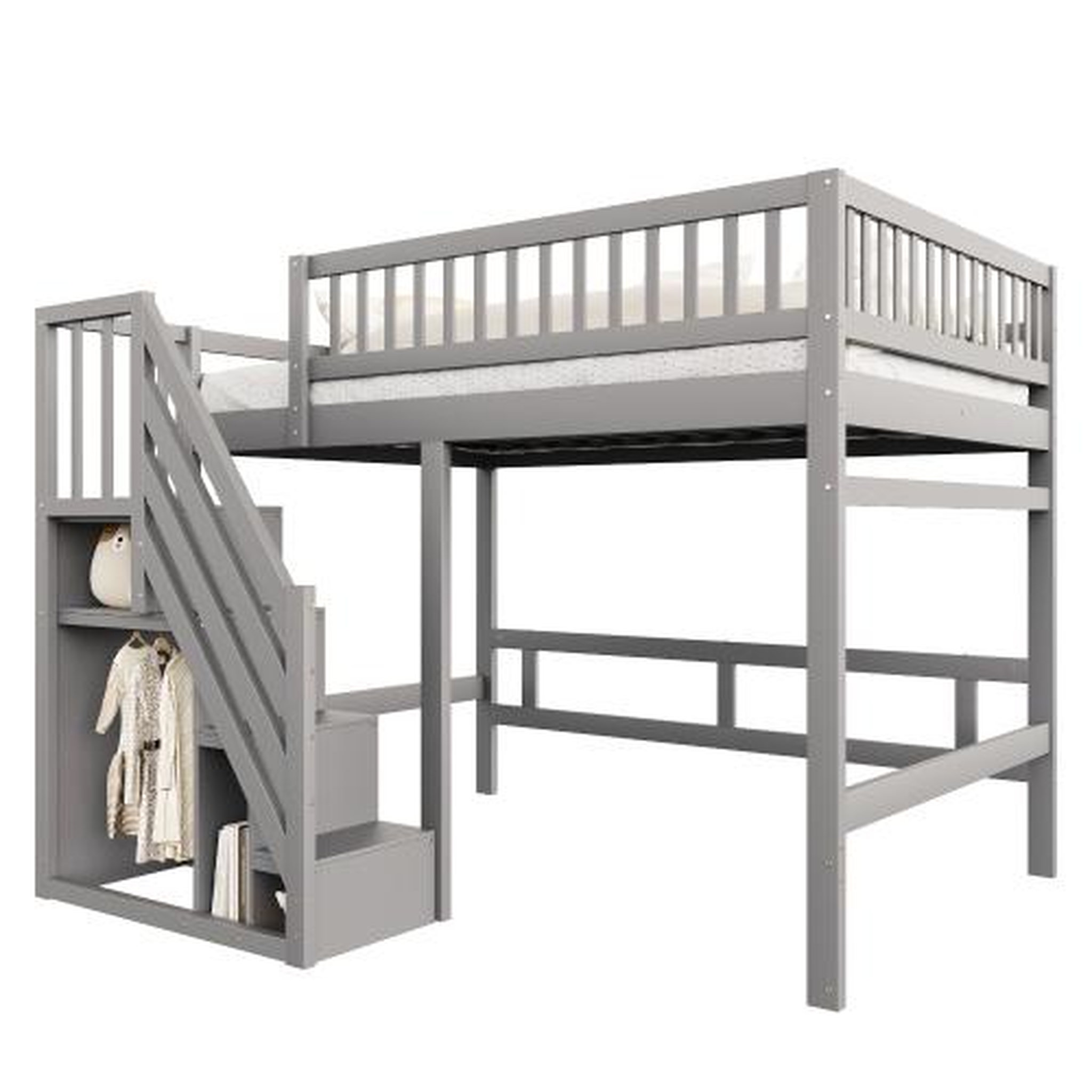 Voir la diapositive 1 : MERAX Lit mezzanine enfant