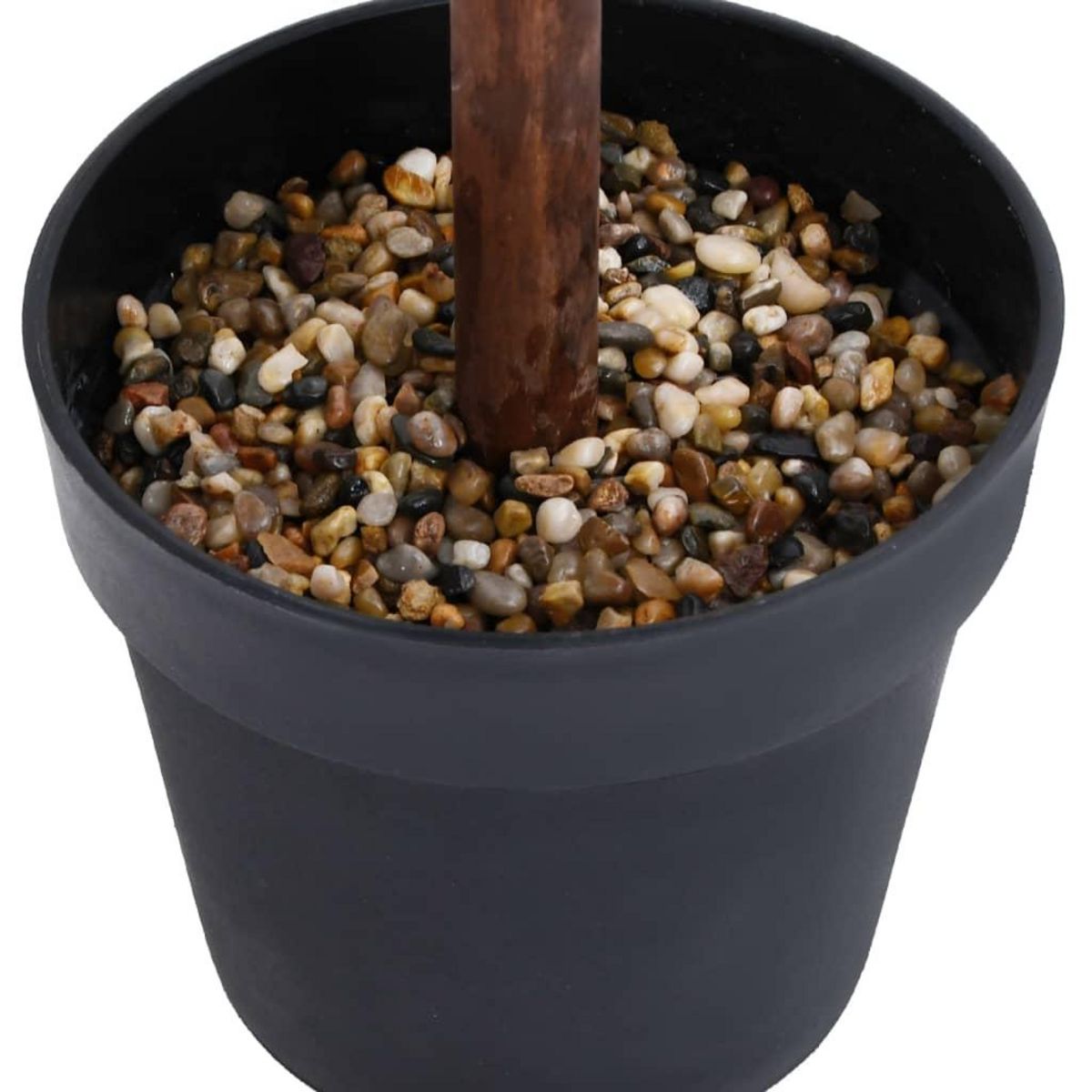 VIDAXL Plante de buis artificiel avec pot Forme de boule Vert 71 cm