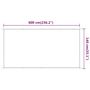 Voir la diapositive 6 : VIDAXL Auvent vertical Beige 140x600 cm Tissu oxford