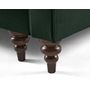 Voir la diapositive 5 : BEST MOBILIER Flamingo - canapé d'angle gauche 4 places convertible en velours