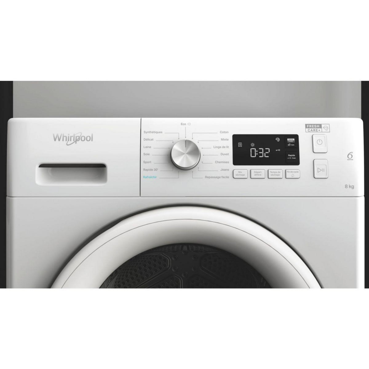 Whirlpool Sèche linge pompe à chaleur FFTM1182FRR