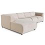 Voir la diapositive 2 : LISA DESIGN Suaro - canapé modulable d'angle gauche 5 places en tissu texturé