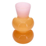 ATMOSPHERA Soliflore Design en Verre  Poolside  14cm Orange