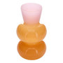 Voir la diapositive 1 : ATMOSPHERA Soliflore Design en Verre  Poolside  14cm Orange