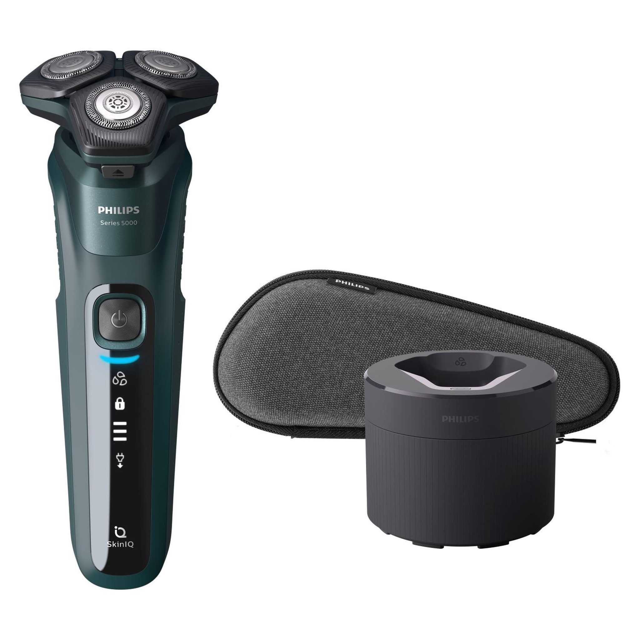 Voir la diapositive 3 : Philips Philips shaver series 5000 s5584/50 rasoir pour homme rasoir rotatif tondeuse vert