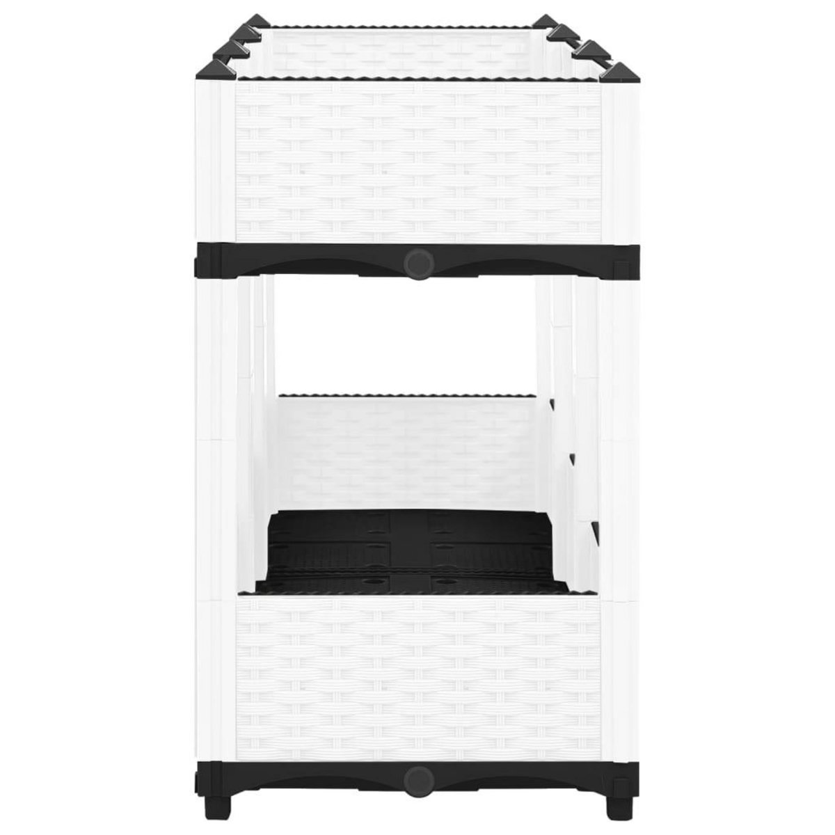 VIDAXL Lit sureleve 120x40x71 cm Polypropylene