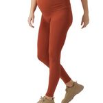 MAMALICIOUS Legging de Grossesse  Femme Mamalicious 20011100. Coloris disponibles : Orange