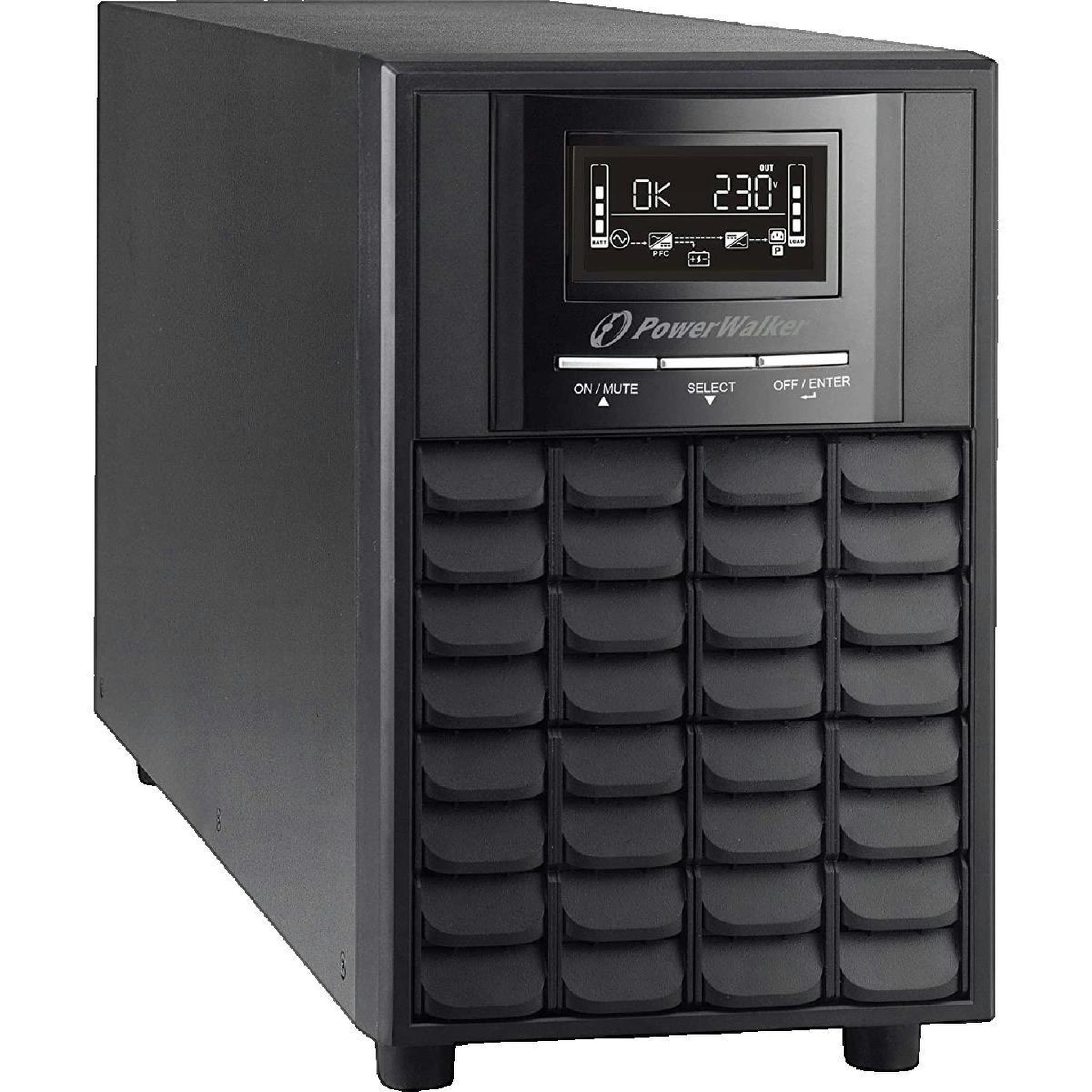 Voir la diapositive 3 : POWER Alimentation sans interruption PowerWalker VI 2000 CW 2000 VA 1400 W