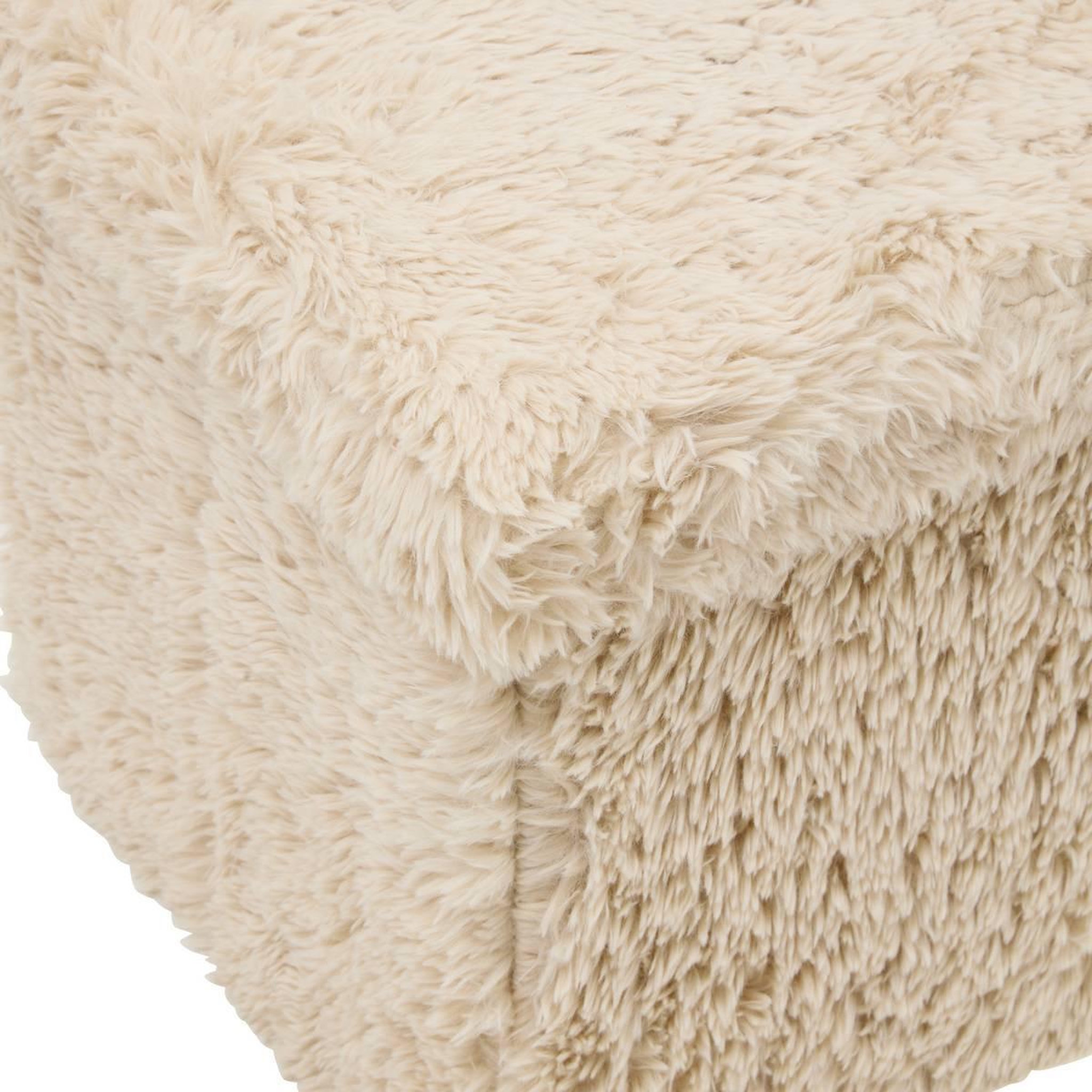 Voir la diapositive 3 : ATMOSPHERA Banc coffre pliable  duvia  76cm beige lin