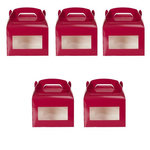 Paris Prix Lot de 5 Boîtes à Gâteaux  Pâtisserie  20cm Rose