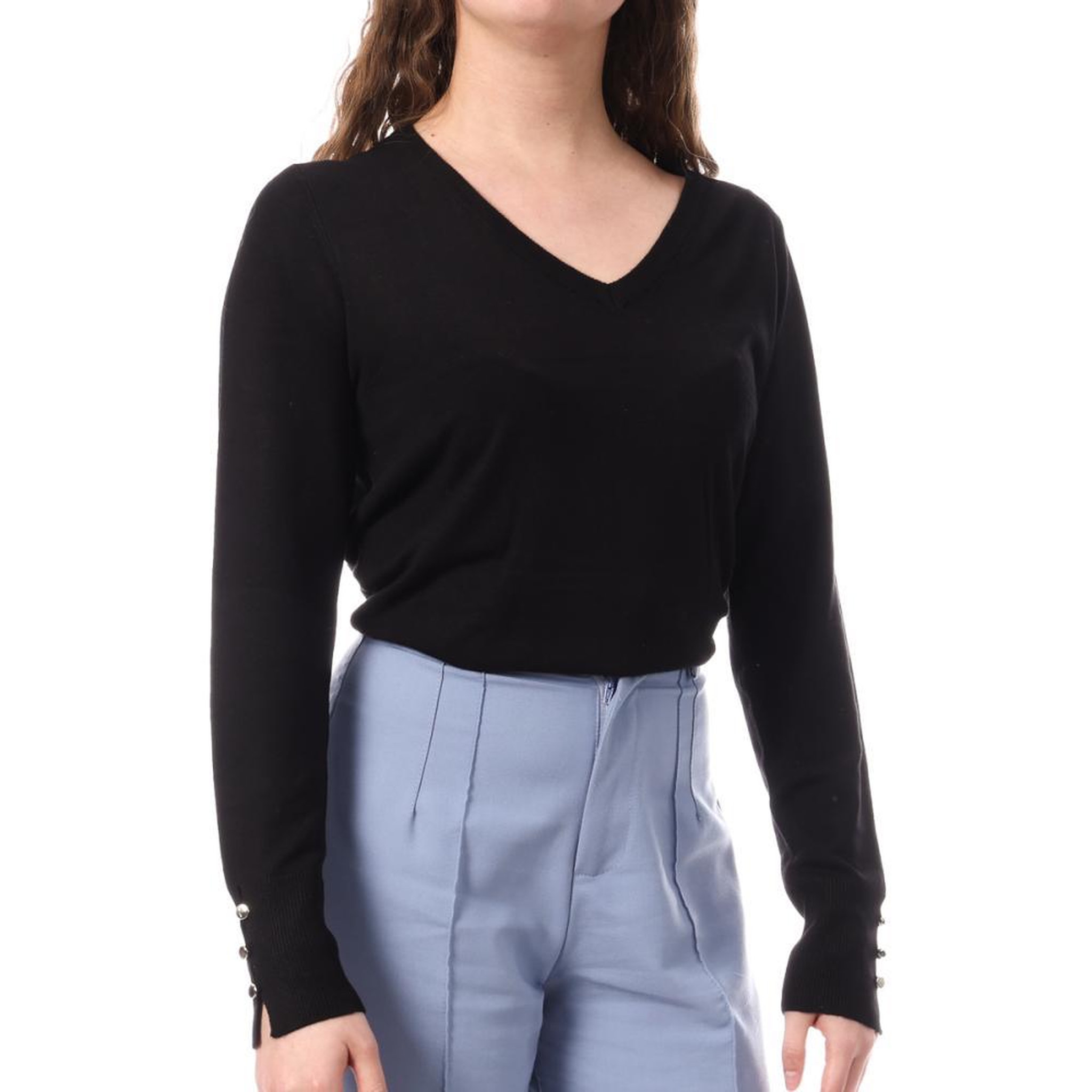 Voir la diapositive 1 : Only Pull Noir Femme Only Minna 15344087