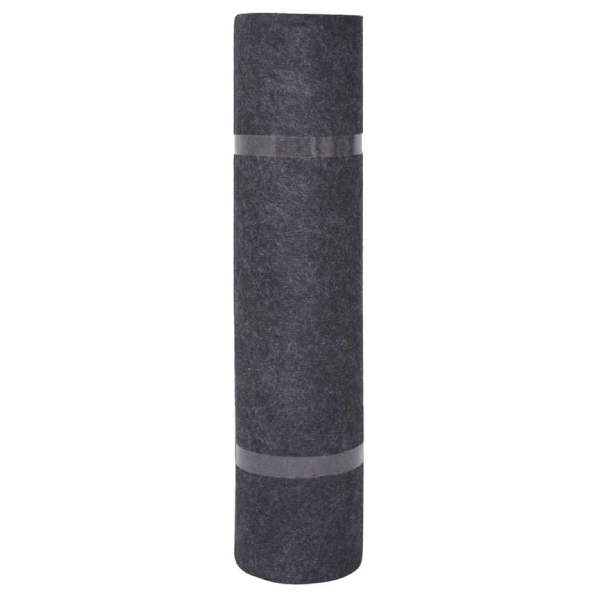 Voir la diapositive 2 : VIDAXL Tapis strie pour exposition 1,2x20 m Anthracite