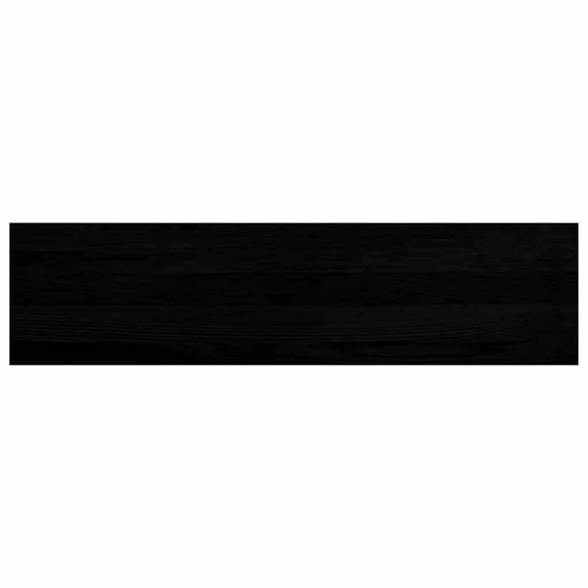 VIDAXL Marches d'escalier 4 pcs marron fonce 100x25x2 cm chene massif