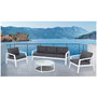 Voir la diapositive 1 : GARDENSTAR Salon bas de jardin 5 personnes VICTORIA