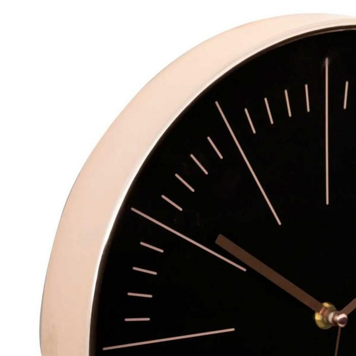 ATMOSPHERA Horloge Murale Design  Edith  30cm Noir & Cuivre
