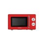Voir la diapositive 1 : KITCHENCOOK Kitchencook - Kmo20 Retro Red - Micro-ondes 20l Rétro - 700w - Commandes Mécaniques