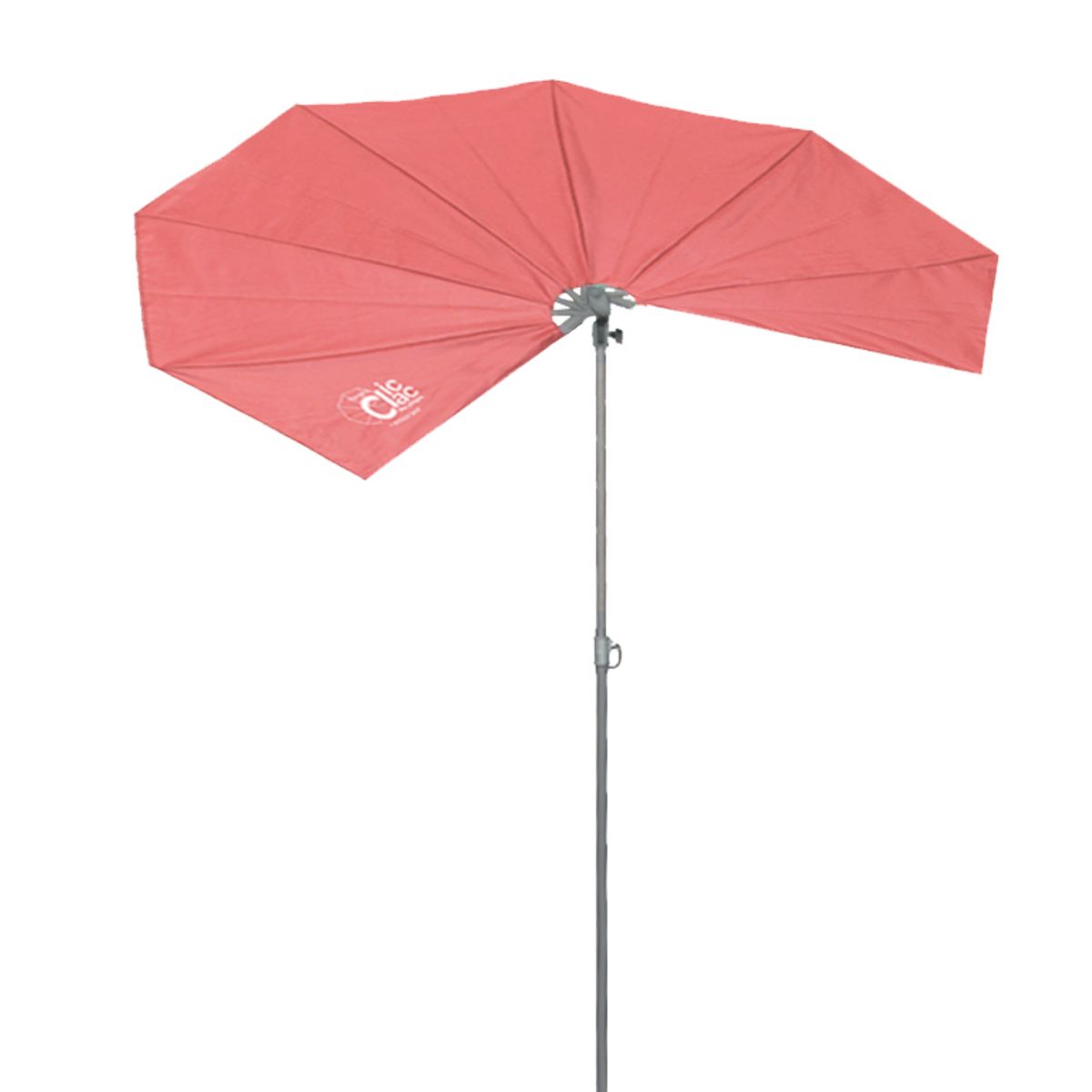 Clic Clac des Plages Parasol déporté rose diam 180 cm Clic Clac des plages