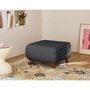 Voir la diapositive 5 : BEST MOBILIER Cristal - pouf modulable - 65 cm - en fausse fourrure côtelée