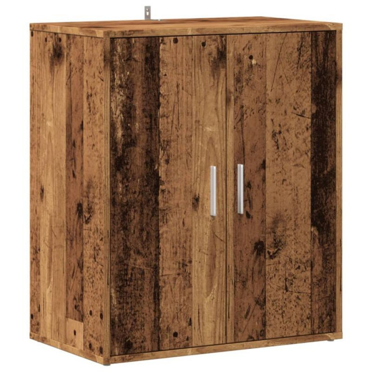 VIDAXL Armoire à chaussures vieux bois 60x35x70 cm bois d ingénierie