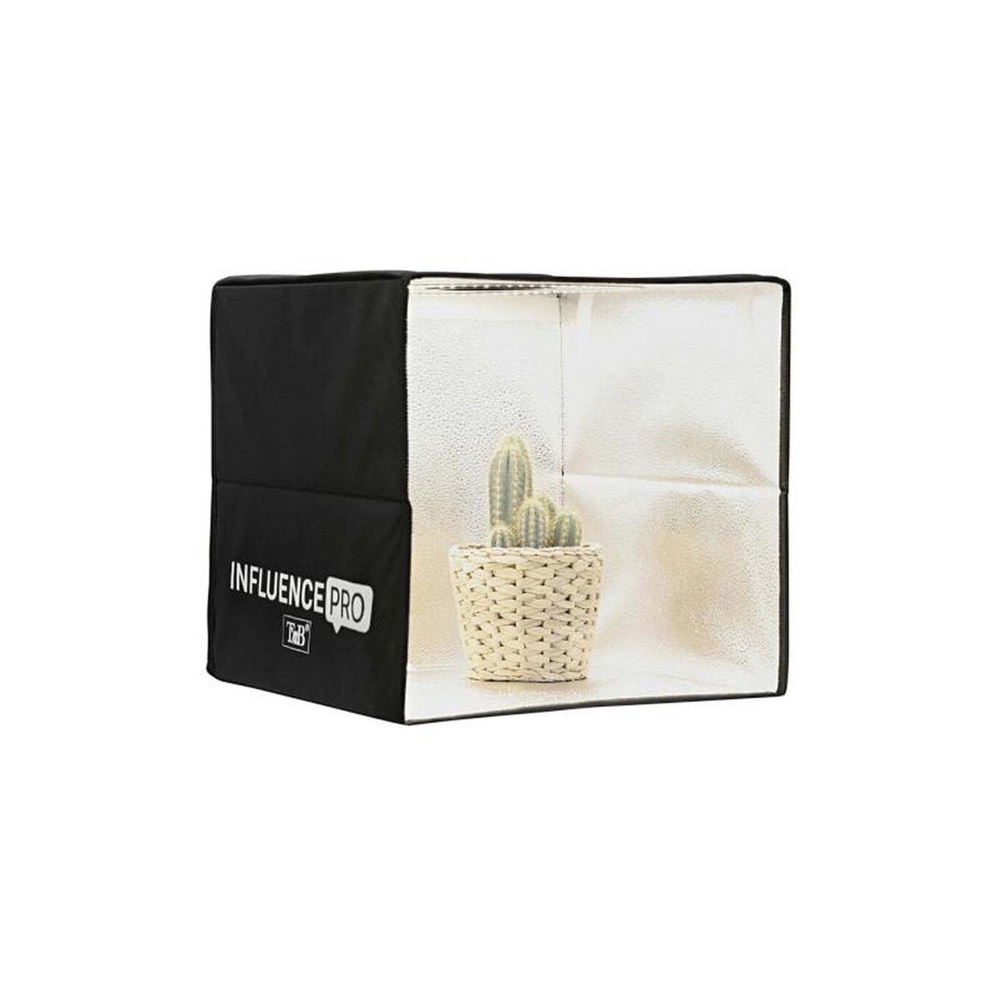 Voir la diapositive 2 : TNB Accessoires photo Tnb INFLUENCE PRO Mini studio photo portable noir