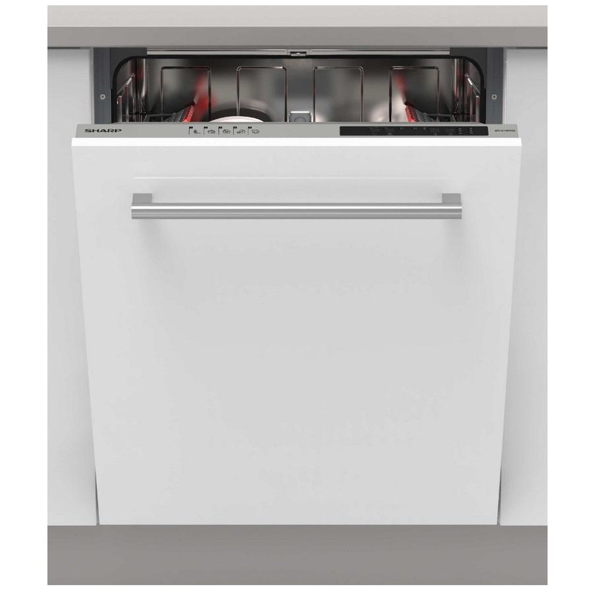 Sharp Lave-vaisselle 60cm 13 couverts 47db tout intégrable - qwni14i47ex