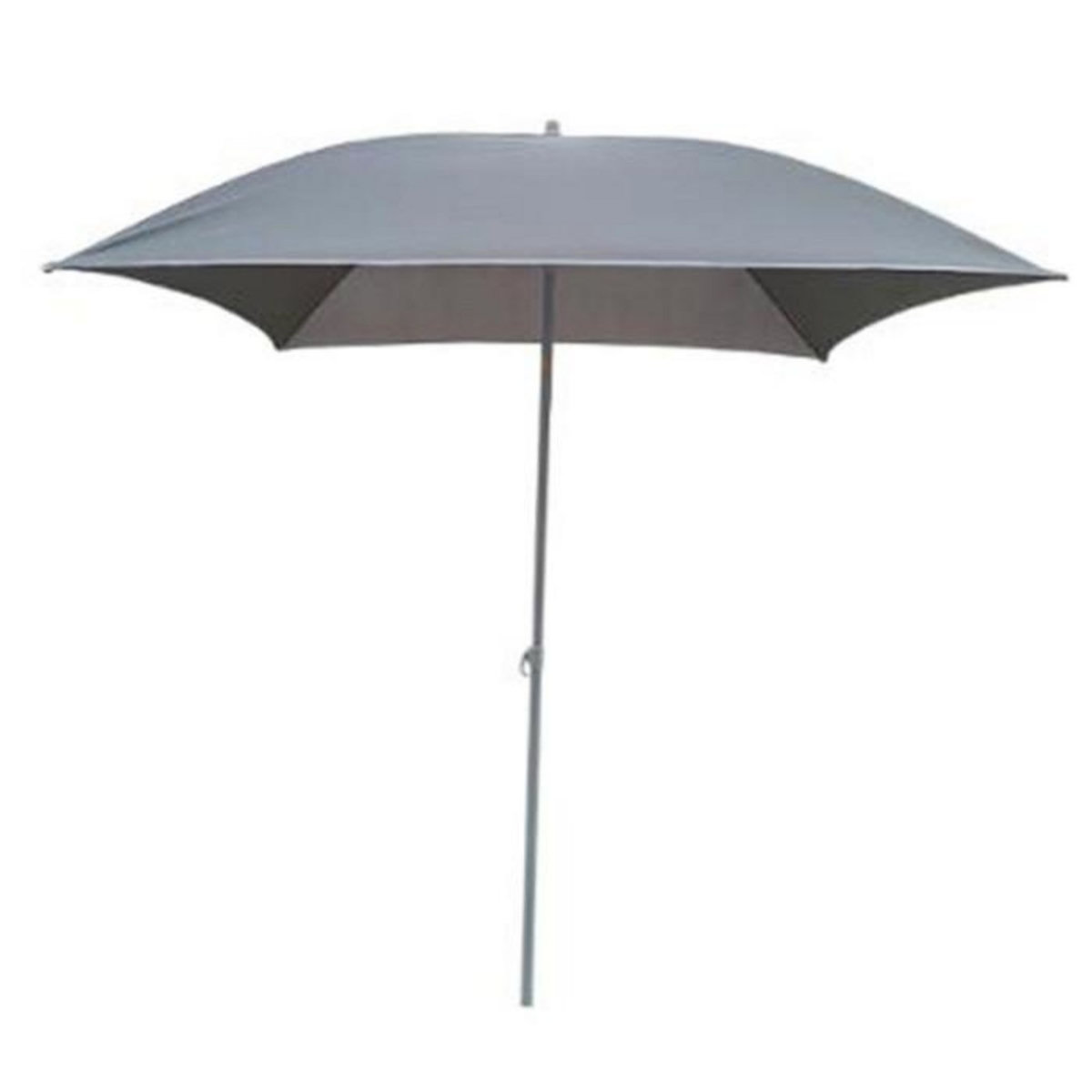 HESPERIDE Parasol de Plage Carré  Helenie  172cm Gris