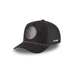 CAPSLAB Casquette Trucker prenium Symbol. Coloris disponibles : Noir
