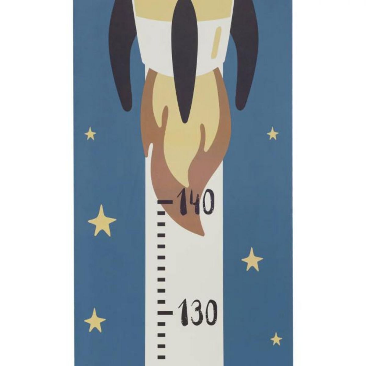 Atmosphera Kids Toise Enfant en Bois  Espace  140cm Bleu