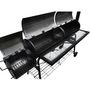 Voir la diapositive 3 : VIDAXL Barbecue a fumoir Nevada XL Noir