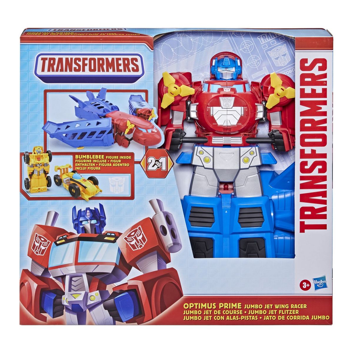 HASBRO Transformateurs Optimus Prime Jumbo Jet