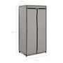 Voir la diapositive 6 : VIDAXL 2 pcs Garde-robes Gris 75x50x160 cm