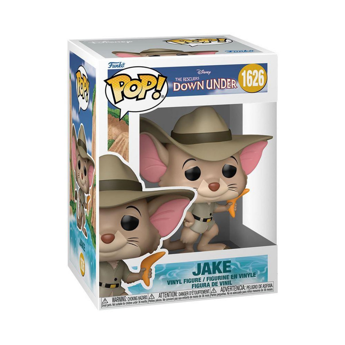 Funko Figurine Funko Pop Disney Rescuers Down Under Jake