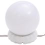 Voir la diapositive 4 : VIDAXL Lampe de miroir avec 8 ampoules LED Blanc chaud et blanc froid