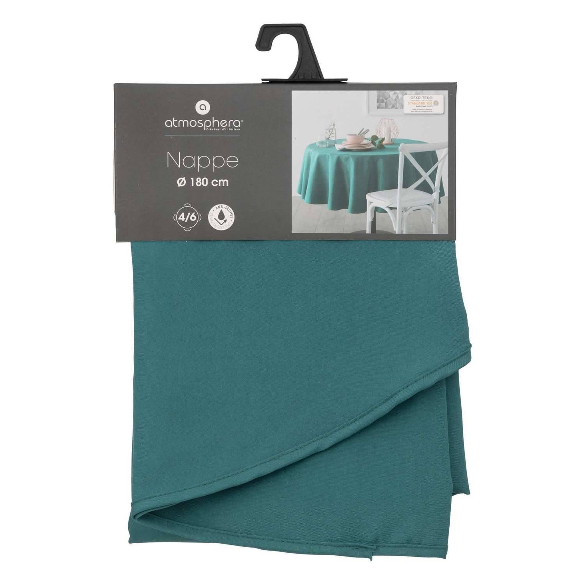 Voir la diapositive 4 : ATMOSPHERA Nappe anti-taches ronde Ophy