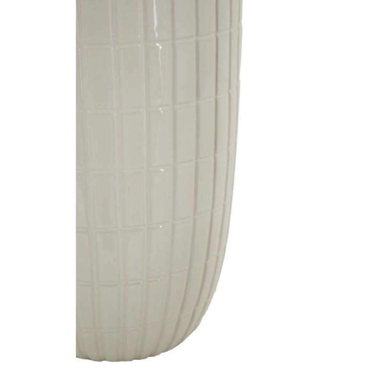 Paris Prix Vase Design en Céramique  Shopping  25cm Blanc