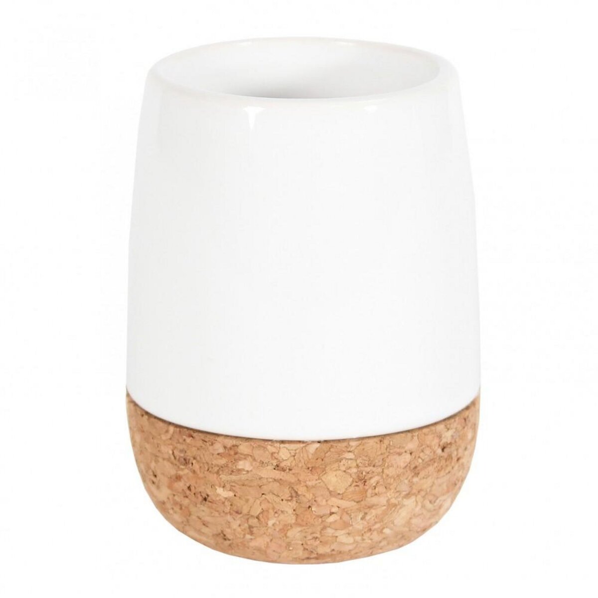 CENTRALE BRICO Gobelet céramique Odemira, blanc