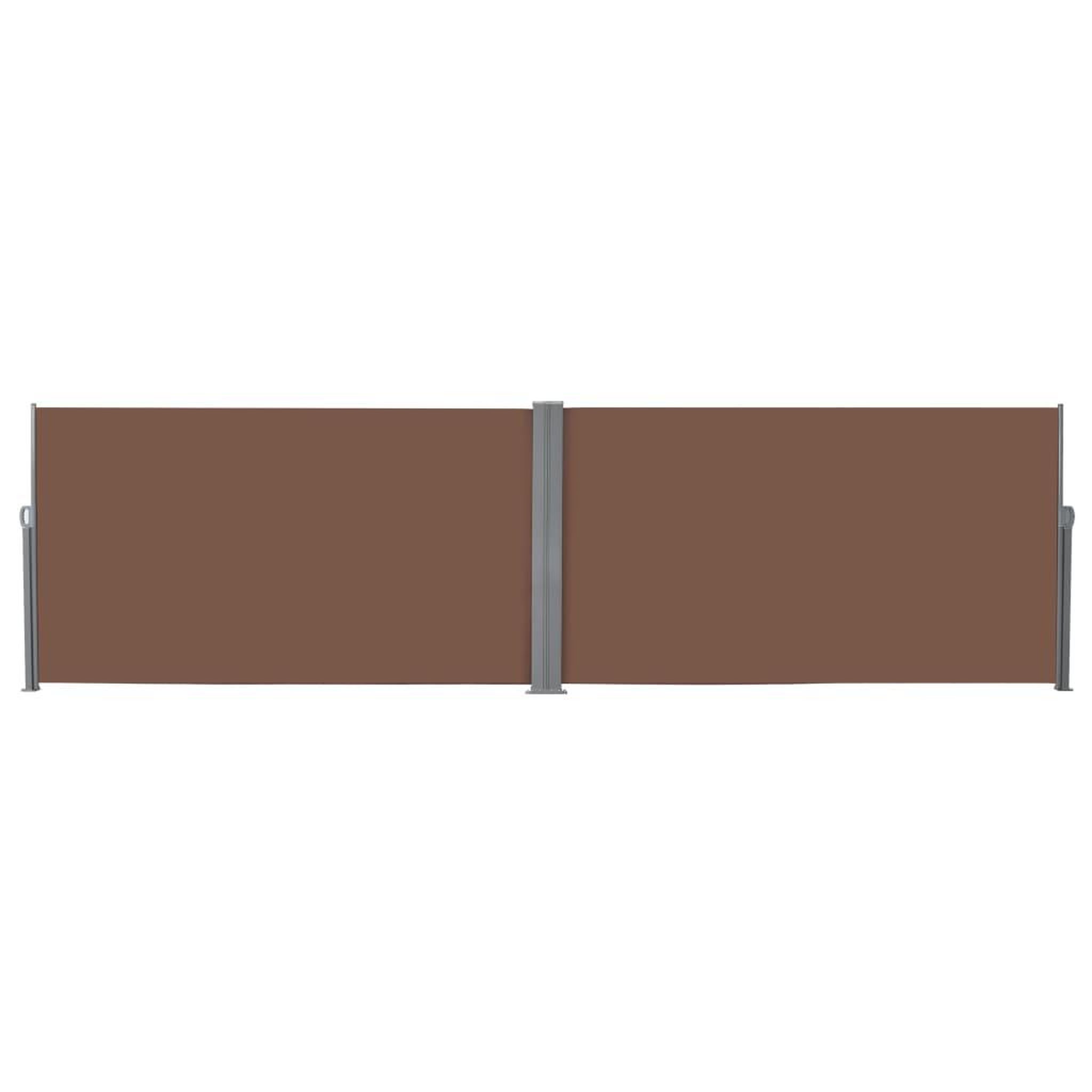 Voir la diapositive 2 : VIDAXL Auvent lateral retractable 160 x 600 cm Marron