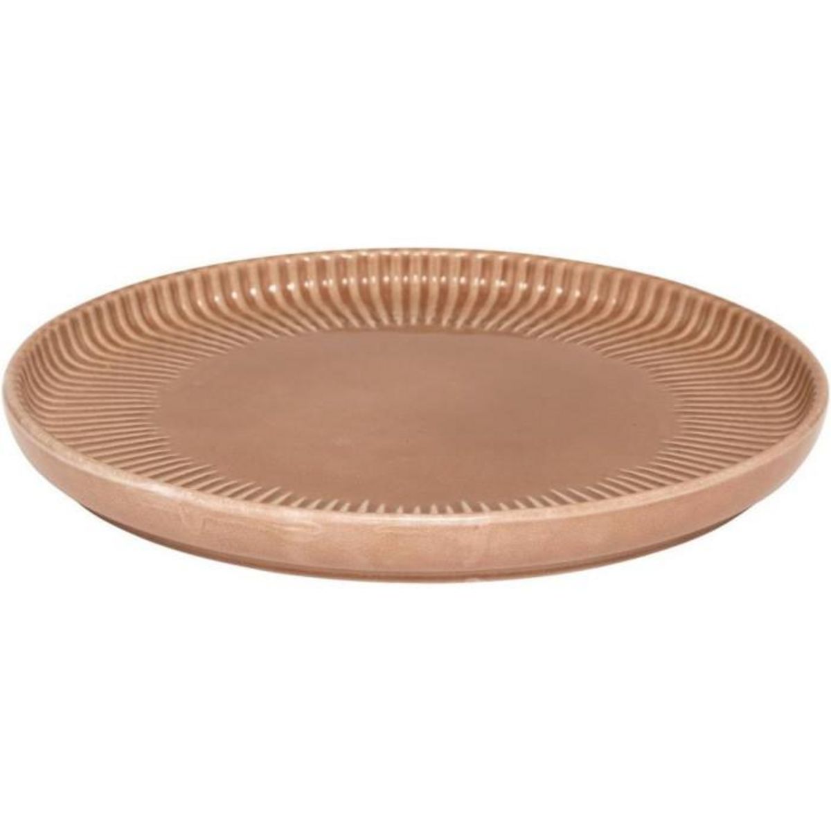 SECRET DE GOURMET Lot de 6 Assiettes à Dessert  Chloe  20cm Moka