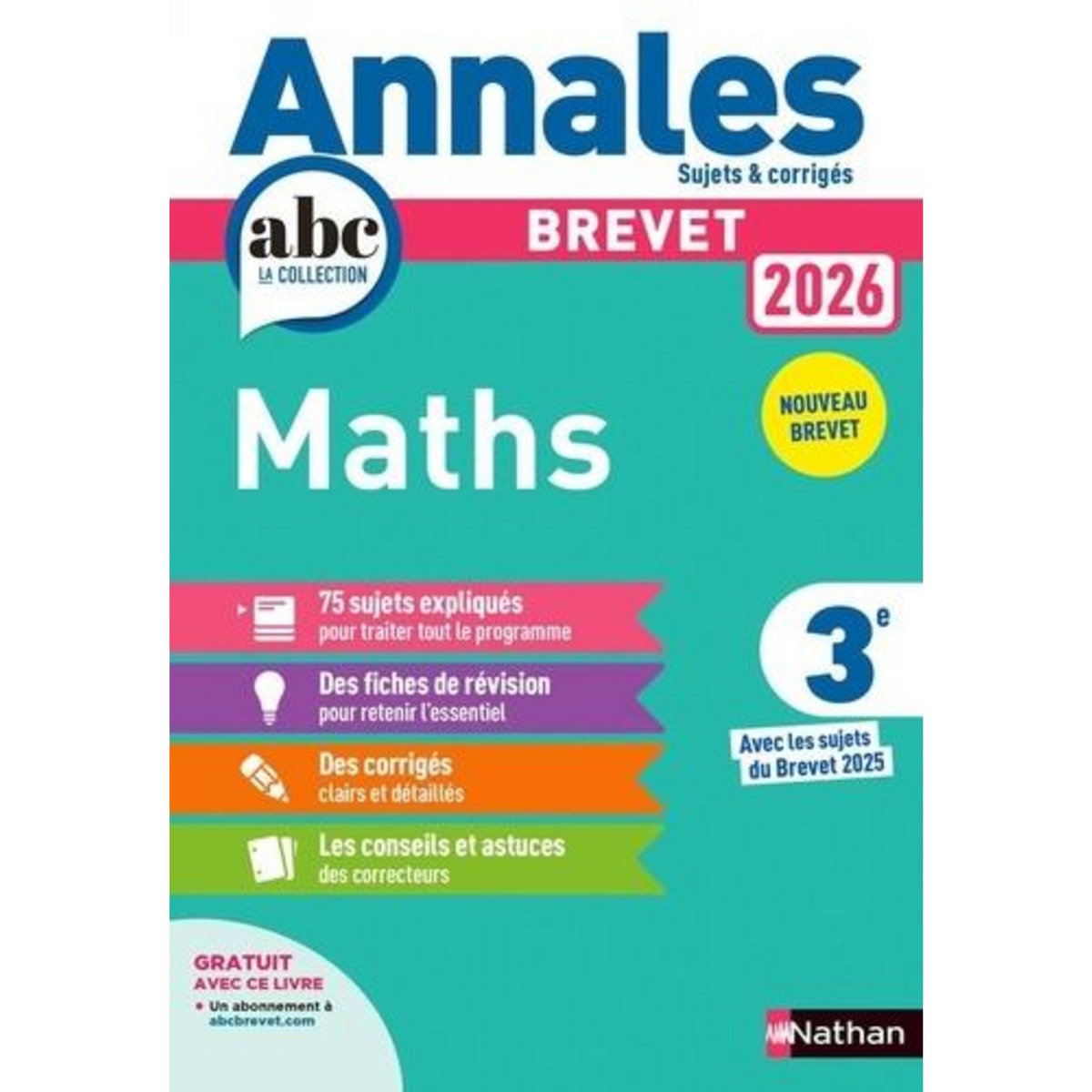 MATHEMATIQUES 3E. EDITION 2026, Feugère Carole