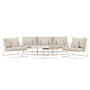 Voir la diapositive 1 : Paris Prix Salon de Jardin 5 Places  Palazzo  209cm Beige