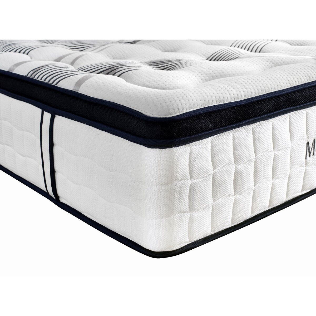 MemoryPur Ensemble matelas ressorts ensachés + sommier en kit 140x190 cm DIAMANT