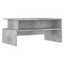 Voir la diapositive 2 : VIDAXL Table basse gris béton 90x55x42,5 cm bois d ingénierie