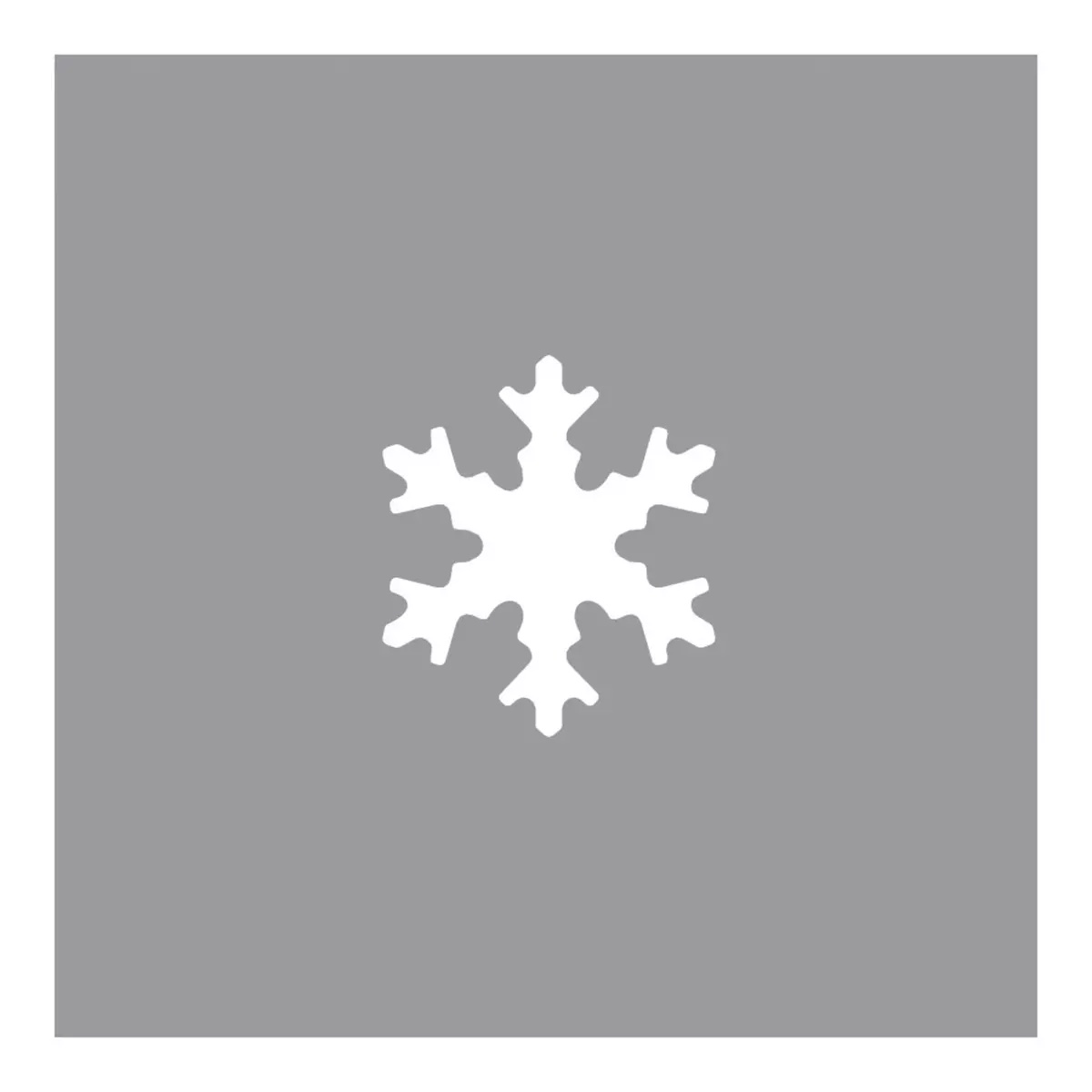 Rayher Perforatr. mini Flocon neige, 0,95cmø, (3 / 8 ) av. porte - clé