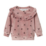 NAME IT Haut de Pyjama Rose Fille Guppy Fodine. Coloris disponibles : Rose